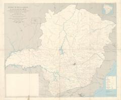 CARTOGRAMA DO ESTADO DE MINAS GERAIS